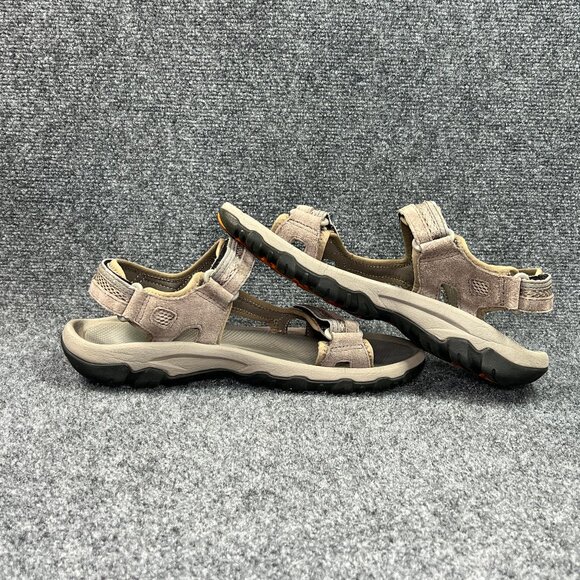 Teva Hudson Hiking Sandals Men\'s‎ Size 10 Tan Suede Adjustable Athletic Comfort main image 8